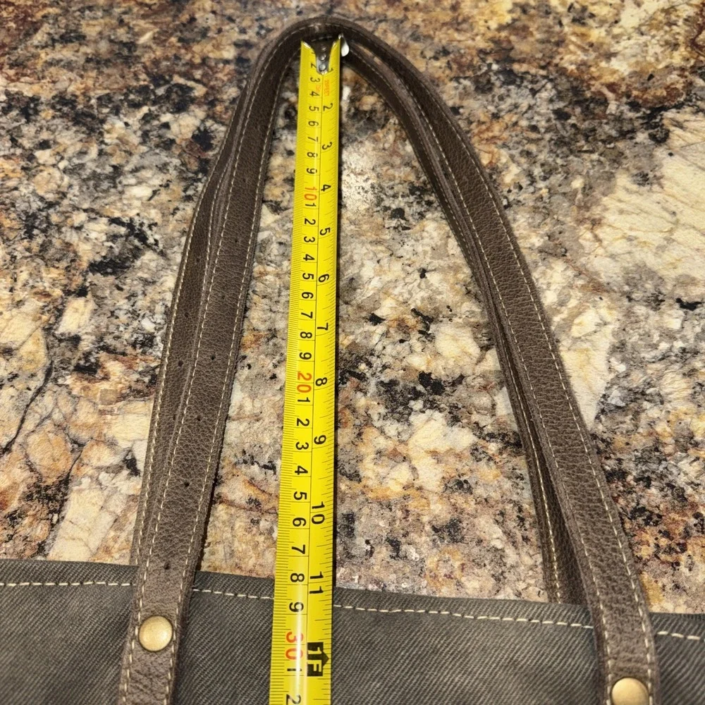 Myra‎ Bags Womens Vtg Look Bicycle Upcycled Materials Tote Bag Purse